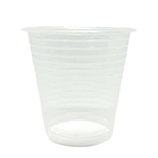 Стакан пластик 80мл прозорий 100шт