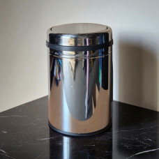 Відро з нержавіючої сталі, з поворотною кришкою, глянець, 11 л 0131 Відро з нержавіючої сталі, з поворотною кришкою, глянець, 11 л 0131