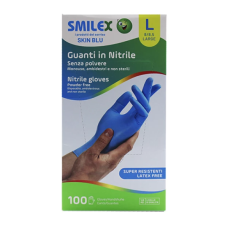 Рукавички нітрилові 100шт. SKIN BLU