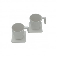 ЧАШКА І БЛЮДЦЕ JVD® MAESTRO (Айворі) 8661161 ЧАШКА І БЛЮДЦЕ JVD® MAESTRO (Айворі) 8661161