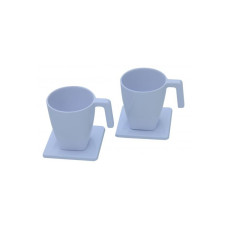 ЧАШКА І БЛЮДЦЕ JVD® MAESTRO (БІЛІ) 8661158 ЧАШКА І БЛЮДЦЕ JVD® MAESTRO (БІЛІ) 8661158