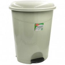 Відро для сміття з педаллю Planet №5 50 л сіре