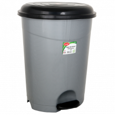 Відро для сміття з педаллю Planet №5 50 л металік