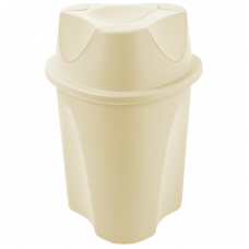 Відро для сміття Planet Twist 9 л крем
