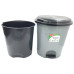 Відро для сміття з педаллю Planet №3 12 л металік 20093