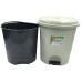 Відро для сміття з педаллю Planet №3 12 л сірий 10341