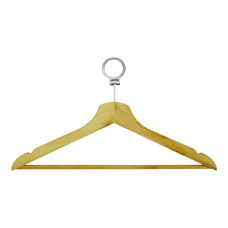 Вішалка одягова, ТМ МД, з нарізами, антивандальне кільце 44,5 х 23,0 х 1,2 см 09490