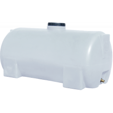 Ємність 300 л горизонтальна ГО ПБ біла 12248