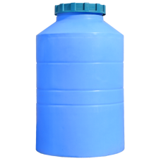 Ємність 300 л вертикальна ВО ПБ блакитна 12432