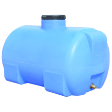 Ємність 85 л горизонтальна ГО ПБ блакитна 12459