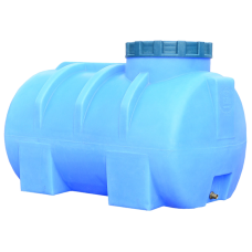 Ємність 250 л горизонтальна ГО ПБ блакитна 12463 Ємність 250 л горизонтальна ГО ПБ блакитна 12463