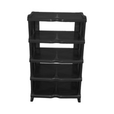 Полиця для взуття Преміум, чорна (31.5*49*84.5 см), ТМ PROFF 2601814 Полиця для взуття Преміум, чорна (31.5*49*84.5 см), ТМ PROFF 2601814