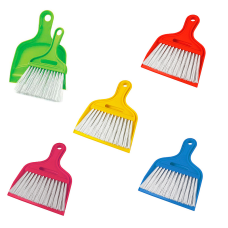 Совок для збирання маленький + щітка, ТМ Zambak Plastik Д 84134