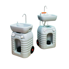 Портативний (автономний) мобільний стенд для миття, рукомийник з відокремлюваною переносною раковиною. CHH-7704