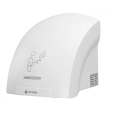 Сушарка для рук білий пластик 1800 Вт POWER PW-203A Сушарка для рук білий пластик 1800 Вт POWER PW-203A