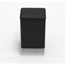 Корзина сенсорна для сміття розбірна чорний метал 40 л PW-808-MB40