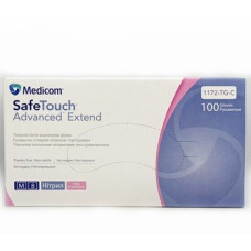 Рукавички Мед нітрил (Рожеві) в боксі розм.М-100шт 