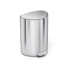 Урна з педаллю напівкругла 6л