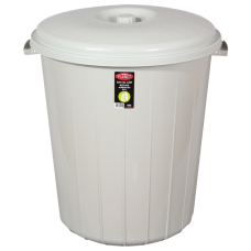 Сміттєвий бак Planet 70 л сірий