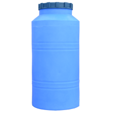 Бочка 200 л вертикальна ВО блакитна