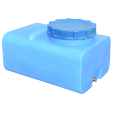 Бак 100 л квадратний ГК блакитний
