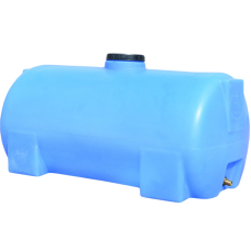 Бак 150 л горизонтальний ГО блакитний