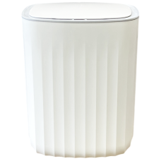  Сенсорне відро для сміття JAH 12 л прямокутне Nordic білий-сірий