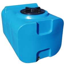 Ємність 100 л квадратна блакитна