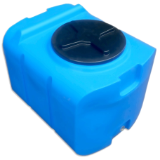 Ємність 200 л квадратна блакитна