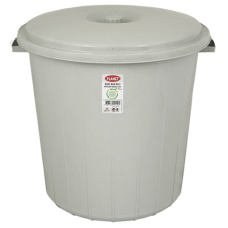 Сміттєвий бак Planet 35 л сірий