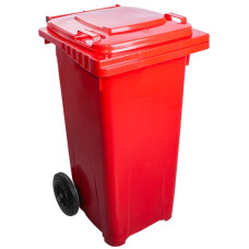 Бак для сміття на колесах з ручкою 120 л 20592