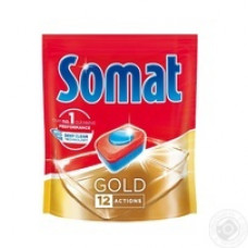Таблетки для посудомийних машин 36шт Somat Gold 