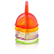 Воронка набір 3 шт рожева 5274