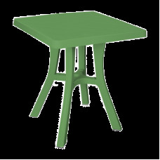 Стіл квадратний Irak Plastik Royal 70x70 см зелений 5736