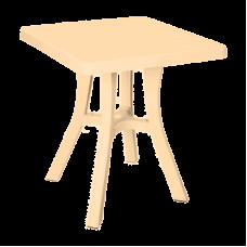 Стіл квадратний Irak Plastik Royal 70x70 см тик 5737