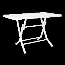 Стіл складаний Irak Plastik 70x115 білий 4598