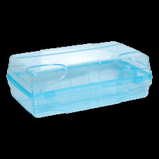 Коробка для чоловічого взуття прозоро-блакитний 5396 Коробка для чоловічого взуття прозоро-блакитний 5396