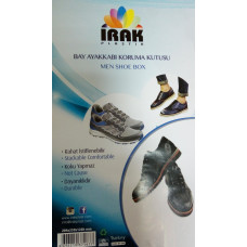 Коробка для чоловічого взуття прозоро-блакитний 5396