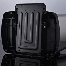 Відро для сміття з педаллю JAH 30 л срібний металік з внутрішнім відром 6311