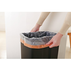 Відро для сміття з педаллю JAH 30 л срібний металік з внутрішнім відром 6311