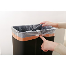 Відро для сміття з педаллю JAH 30 л срібний металік з внутрішнім відром 6311