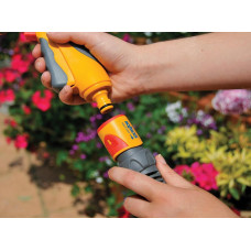 Коннектор HoZelock 2065 Aquastop Plus (15 мм + 19 мм)