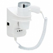 ФЕН CLIPPER 1400W С БРИТВЕНОЙ РОЗЕТКОЙ 230V БЕЛЫЙ / ХРОМ ФЕН CLIPPER 1400W С БРИТВЕНОЙ РОЗЕТКОЙ 230V БЕЛЫЙ / ХРОМ