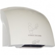 Сушка для рук пластик білий 1800Вт 100-208 Сушка для рук пластик білий 1800Вт 100-208