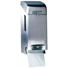 Тримач туалетного паперу нержавейка матова на 2 рулони PR0784CS Тримач туалетного паперу нержавейка матова на 2 рулони PR0784CS