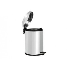 Відро з нержавіючої сталі з педаллю, 8 л, глянець 0104 Відро з нержавіючої сталі з педаллю, 8 л, глянець 0104