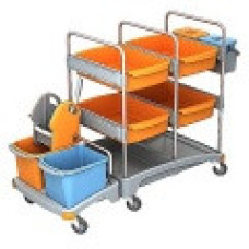 Візок готельний для покоївок TSZ-0009 Візок готельний для покоївок TSZ-0009