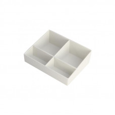 ПІДНОС Саші JVD® ZEN LINE II, 4 ВІДДІЛЕННЯ (Айворі) 866389 ПІДНОС Саші JVD® ZEN LINE II, 4 ВІДДІЛЕННЯ (Айворі) 866389