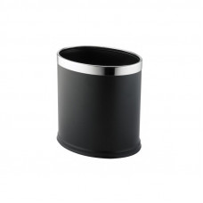 КОШИК ДЛЯ СМІТТЯ JVD® 10 Л (В чорній обробці З шкірозамінника) WBU-300519