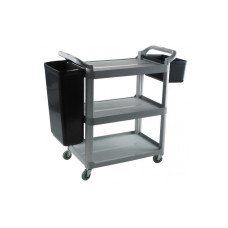 Візок сервіровочний JVD® 935Х410Х815 ММ (В КОМПЛЕКТІ 2 ВІДРА ДЛЯ СМІТТЯ) MP300227 Візок сервіровочний JVD® 935Х410Х815 ММ (В КОМПЛЕКТІ 2 ВІДРА ДЛЯ СМІТТЯ) MP300227